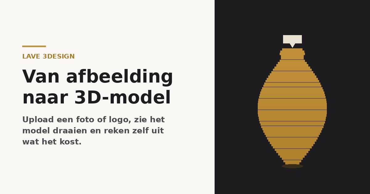 Van afbeelding naar 3D-model
